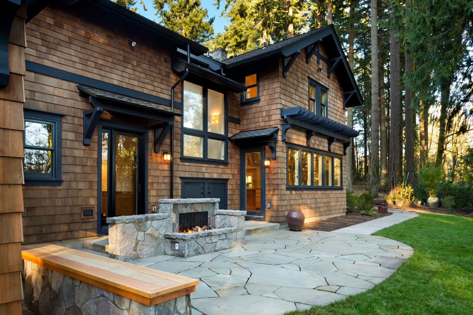 outdoor fireplace contractors near me